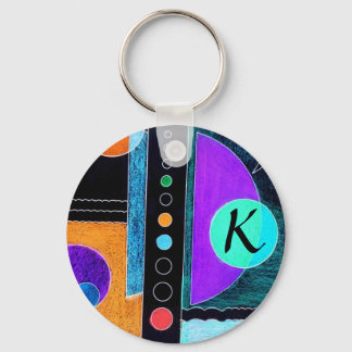 Initiaal "K" Sleutelhanger