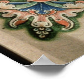 Initiaal letter "I" in princiio Poster (Hoek)