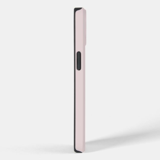 Initiaal Letter Monogram Simple Modern Roze Case-Mate iPhone Case (Achterkant / Rechts)