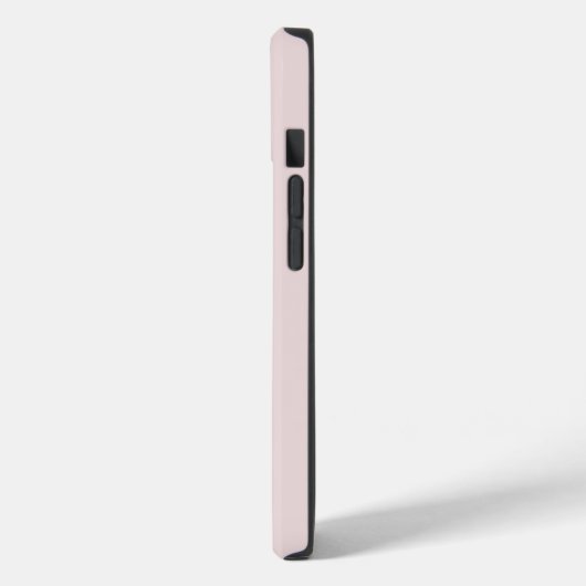 Initiaal Letter Monogram Simple Modern Roze Case-Mate iPhone Case (Achterkant / Links)