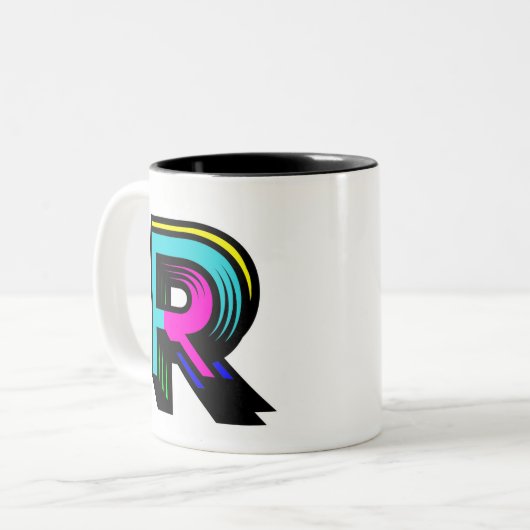  Initiaal letter R Mok (Voorkant links)