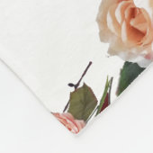 Initiaal letter W Fleece Deken (Hoek)