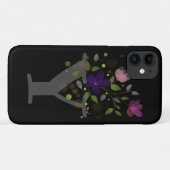 Initiaal Letter Y Plus Floral Design Case-Mate iPhone Case (Achterkant (horizontaal))