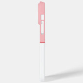 Initiaal minimalistisch monogram stijlvol Case-Mate iPhone case (Achterkant / Links)