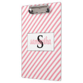 Initiaal monogram naam klembord (Links)