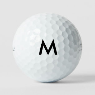 Initiaal monogram titelhouder PRO V1 Golfballen