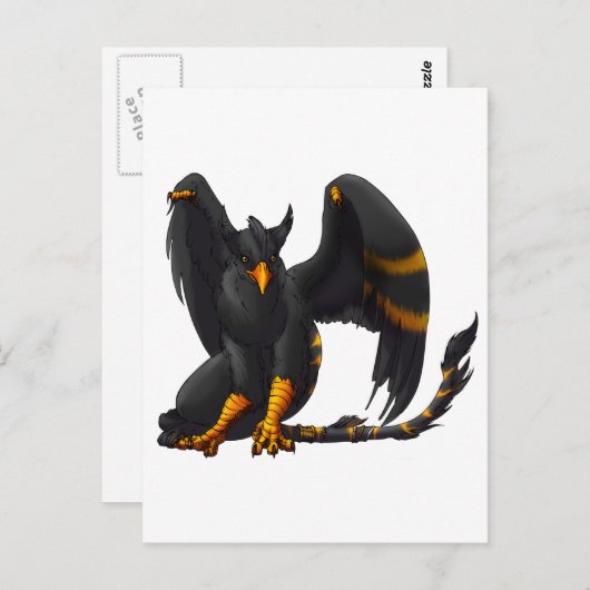 Initiaal Mura Briefkaart (Voorkant / Achterkant)