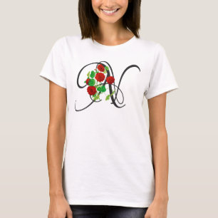 Initiaal N,  Nasturtium T-shirt