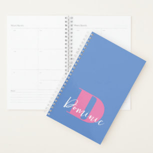 Initiaal + Naam gepersonaliseerd - Gemakkelijk aan Planner