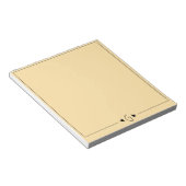 Initiaal Note Pad Notitieblok (Schuin)