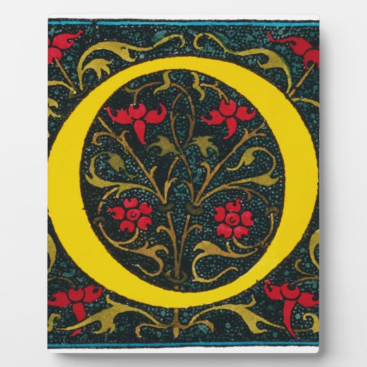 INITIAAL O, 1520. FOTOPLAAT (Voorkant)