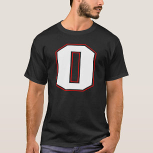 Initiaal O Monogram O Letter O Capital Alphabet T-shirt
