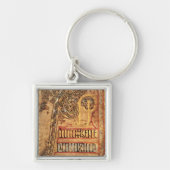 Initiaal pagina van de Lichfield Gospels, c.720 Sleutelhanger (Voorkant)