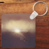 Initiaal sunset sleutelhanger (Achterkant)