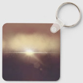 Initiaal sunset sleutelhanger (Achterkant)