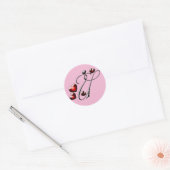 initiaal U monogram stickers (Envelop)