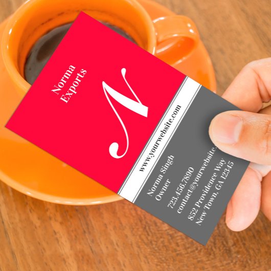 Initiaal Visitekaartje