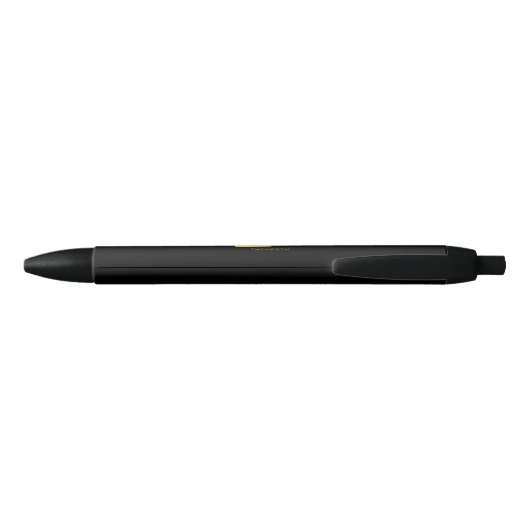 Initiaal voor modern zwart-witscript zwarte inkt pen (Achterkant)