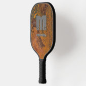 Initiaal wijzigen, naam toevoegen op Rusty Brown M Pickleball Paddle (Links)