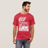 Initial D Manga 3 Panel Manga funny T-shirt (Voorkant volledig)