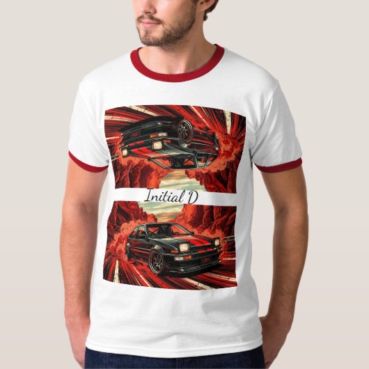 Initial D T-shirt (Voorkant)