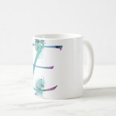 initial E mug (Devant droit)