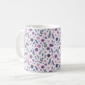 Initial Floral Mugs Koffiemok (Voorkant links)