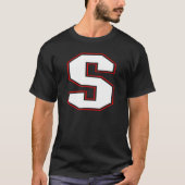 Initial S Monogram S Letter S Capital Alphabet T-shirt (Voorkant)