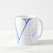 initial V mug (Devant droit)
