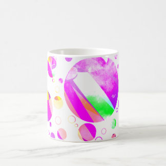 initial W mug Koffiemok