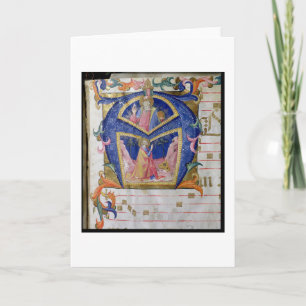 Initiale "A" De de Corale/Graduale no.5