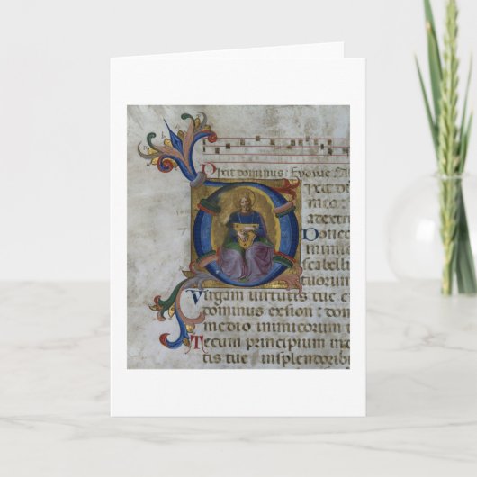 Initiale "D" de Mme 531 f.169v Historiated (Devant)