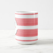 Initiale personnalisée et nom Mug (Centre)
