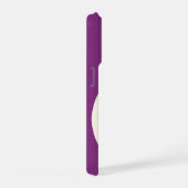 Initiale Personnalisée Gras, Rayure Violette et Ro (Côté droit)