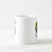 Initiale S, Tasse De Café De Tournesol Vintage (Centre)