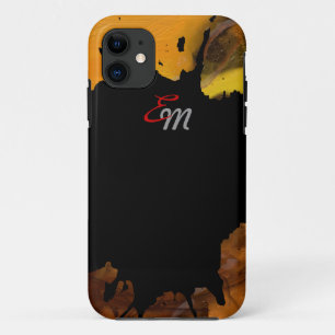 initialen abstract maken iPhone 11 hoesje