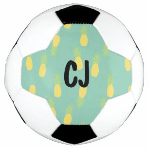 Initialen de Met monogram van de abstracte Ananas Voetbal