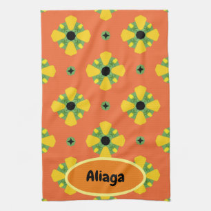 INITIALEN Helderdag of Jubileum Gift Theedoek