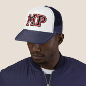 Initialen "MP"-monogram Trucker Pet (In situ)