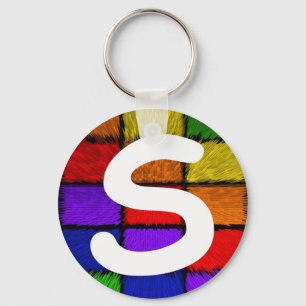 INITIALEN - S SLEUTELHANGER