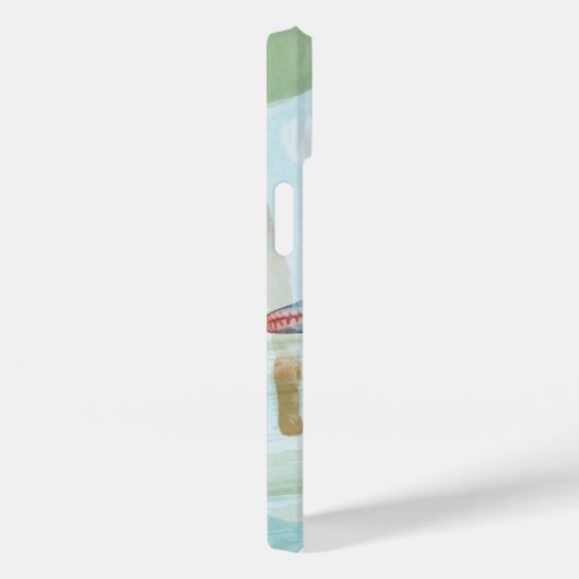 Initialen Schattigee kleurrijke waterverf zeester Case-Mate iPhone Case (Achterkant / Rechts)