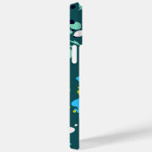 Initialen van de Groene Verf van de Koel Case-Mate iPhone Case (Achterkant / Rechts)