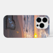 Initialen van de zondelijk zondelijk  van de Seren iPhone Hoesje (Achterkant horizontaal)