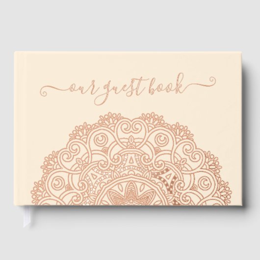 Initiales Chic Couple Floral Mandala Gold (Recto)