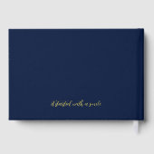 Initiales Couple Classy Mariage Date Année Or (Verso)