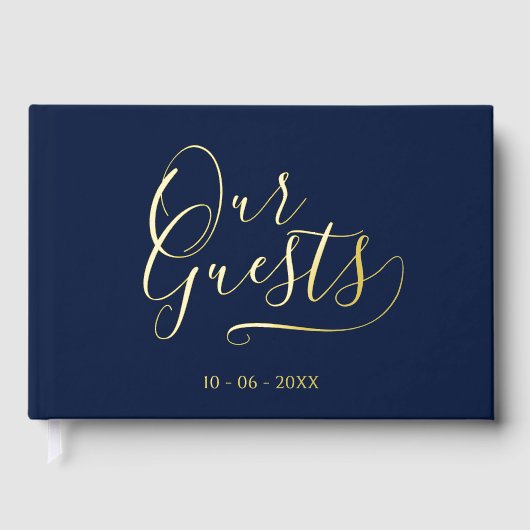 Initiales Couple Classy Mariage Date Année Or (Recto)