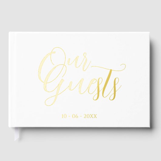 Initiales Couple Classy Mariage Date Année Or (Recto)