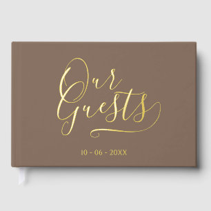 Initiales Couple Classy Mariage Date Année Or