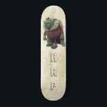 *~* Initiales Damask Royal Troll AP89 Skateboard<br><div class="desc">(Code de recherche AP89 pour les articles Troll et AP88 pour les articles de thème médiéval ) Transfert facile vers d'autres produits Zazzle. Patinage arrière - plan NOIR. Les couleurs vives et oh si heureux de NEON Rainbow couleurs juste pop les images TROLL et les LETTRES. Customisez / Personnalisez vos...</div>