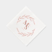 Initiales de couple élégantes monogramme date or r (Droite)
